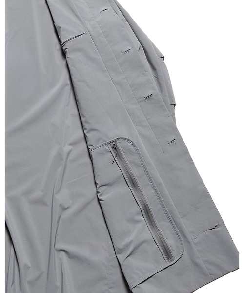 SOPHNET.（ソフネット）の「EX. EDUVACATION COAT（ステンカラーコート・メンズ・ブラック/グレー・2/3/1/4/5）」の10枚目の写真