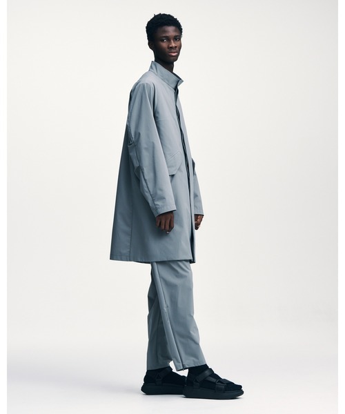 SOPHNET.（ソフネット）の「EX. EDUVACATION COAT（ステンカラーコート・メンズ・ブラック/グレー・2/3/1/4/5）」の4枚目の写真