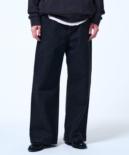 Rigid Wide Denim / リジットワイドデニム（デニムパンツ）｜THE