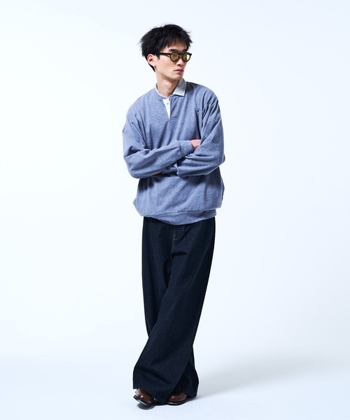 Rigid Wide Denim / リジットワイドデニム（デニムパンツ）｜THE