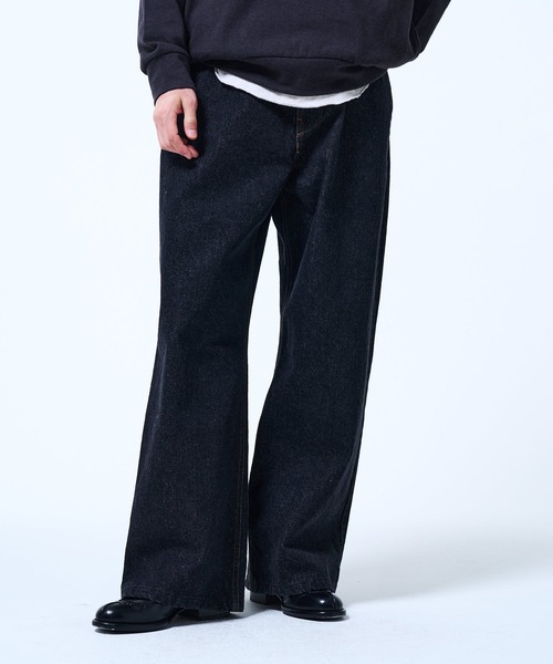 パンツ THE BOLDMAN Rigid Wide Denim Rigid Wide Denim / リジットワイドデニム（デニムパンツ）｜THE