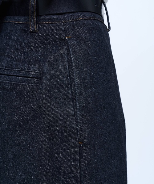 THE BOLDMAN(ザ ボールドマン)の「Rigid Wide Denim / リジットワイドデニム(デニムパンツ・メンズ・インディゴブルー/ブラック・LARGE/MEDIUM)」の8枚目の写真