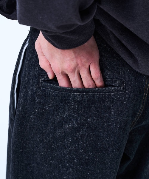 THE BOLDMAN(ザ ボールドマン)の「Rigid Wide Denim / リジットワイドデニム(デニムパンツ・メンズ・インディゴブルー/ブラック・LARGE/MEDIUM)」の9枚目の写真