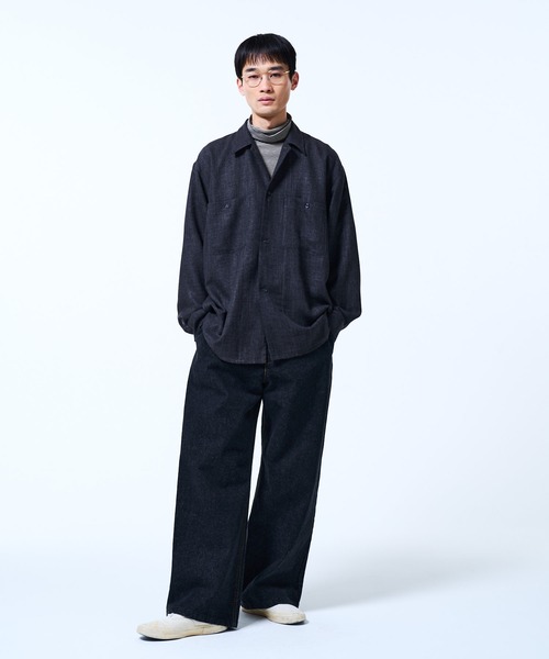 パンツ THE BOLDMAN Rigid Wide Denim Rigid Wide Denim / リジットワイドデニム（デニムパンツ）｜THE