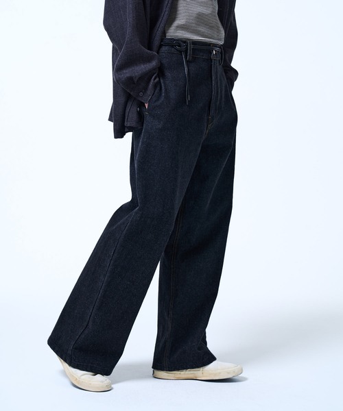 Rigid Wide Denim / リジットワイドデニム（デニムパンツ）｜THE