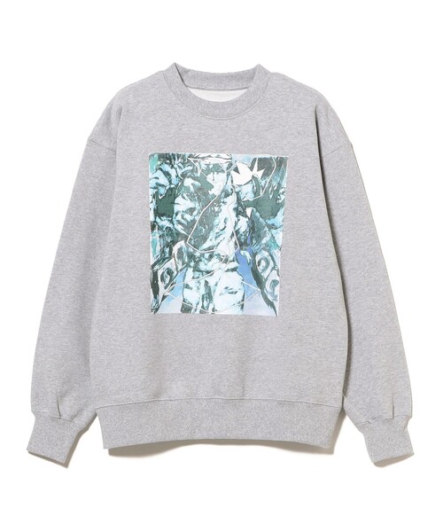 BEAMS T(ビームスティー)の「Yohei Yasumitsu / Crewneck Sweatshirt①(スウェット・メンズ・グレー系その他・SMALL/LARGE/X-LARGE)」の8枚目の写真