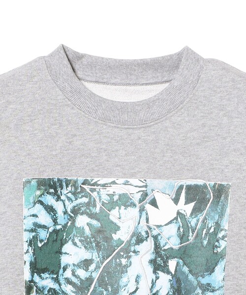 BEAMS T(ビームスティー)の「Yohei Yasumitsu / Crewneck Sweatshirt①(スウェット・メンズ・グレー系その他・SMALL/LARGE/X-LARGE)」の7枚目の写真