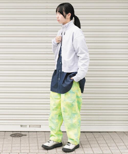 EKAL（エカル）の「『UR TECH』ナイロンタッサートラウザー WS（その他パンツ・レディース・ネイビー/グリーン系その他/グレー・ONE）」の18枚目の写真