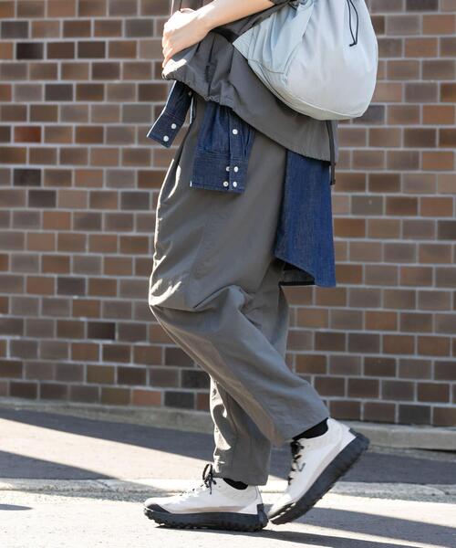 EKAL（エカル）の「『UR TECH』ナイロンタッサートラウザー WS（その他パンツ・レディース・ネイビー/グリーン系その他/グレー・ONE）」の22枚目の写真