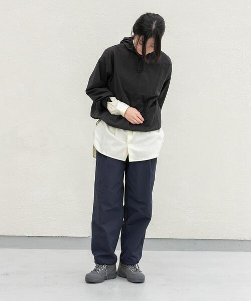 EKAL（エカル）の「『UR TECH』ナイロンタッサートラウザー WS（その他パンツ・レディース・ネイビー/グリーン系その他/グレー・ONE）」の4枚目の写真