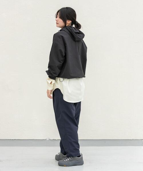 EKAL（エカル）の「『UR TECH』ナイロンタッサートラウザー WS（その他パンツ・レディース・ネイビー/グリーン系その他/グレー・ONE）」の5枚目の写真