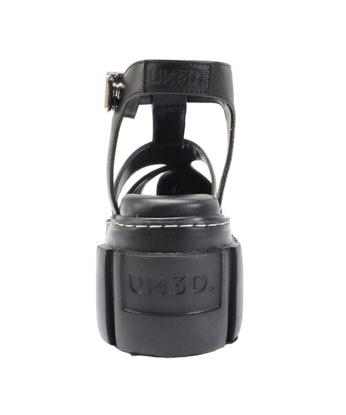 UN3D.（アンスリード）の「WAVE GURKHA SANDAL / ウェーブグルカサンダル（サンダル・レディース・グレー/ブラック・36/37/38）」の18枚目の写真