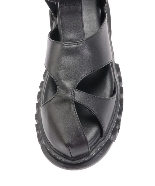 UN3D.（アンスリード）の「WAVE GURKHA SANDAL / ウェーブグルカサンダル（サンダル・レディース・グレー/ブラック・36/37/38）」の17枚目の写真