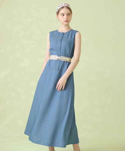 ANAYI（アナイ）の「ベルトモチーフプリントスカーフ（バンダナ/スカーフ・レディース・ピンク・FREE）」の7枚目の写真