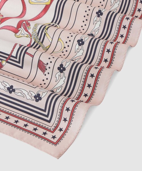 ANAYI（アナイ）の「ベルトモチーフプリントスカーフ（バンダナ/スカーフ・レディース・ピンク・FREE）」の11枚目の写真