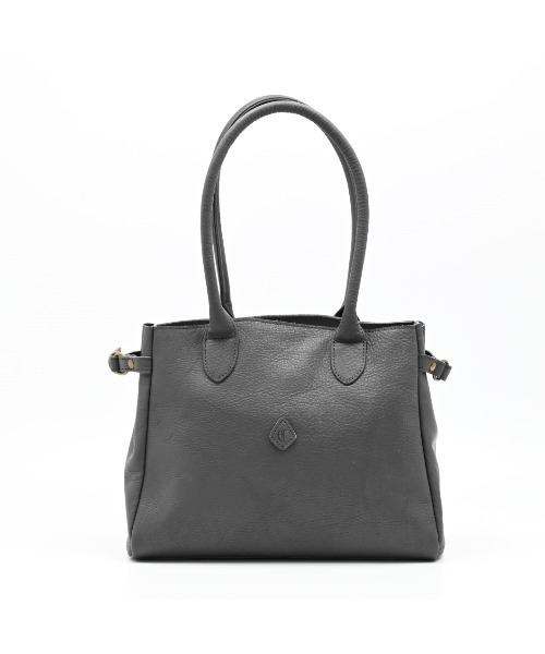 CLEDRAN(クレドラン)の「【本革 軽量】CL3926 GALE WIDE TOTE(トートバッグ・レディース・ブラック/グレー・FREE)」の2枚目の写真