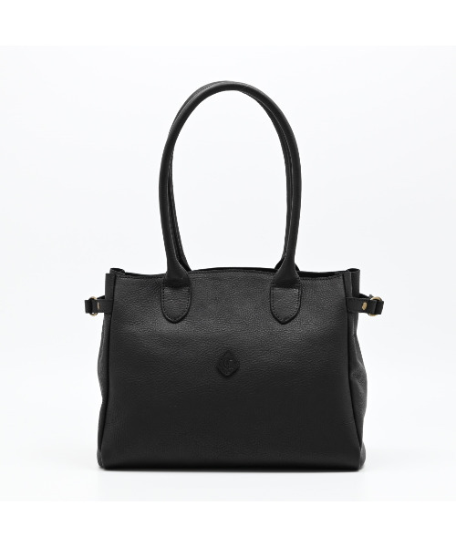 CLEDRAN(クレドラン)の「【本革 軽量】CL3926 GALE WIDE TOTE(トートバッグ・レディース・ブラック/グレー・FREE)」の1枚目の写真