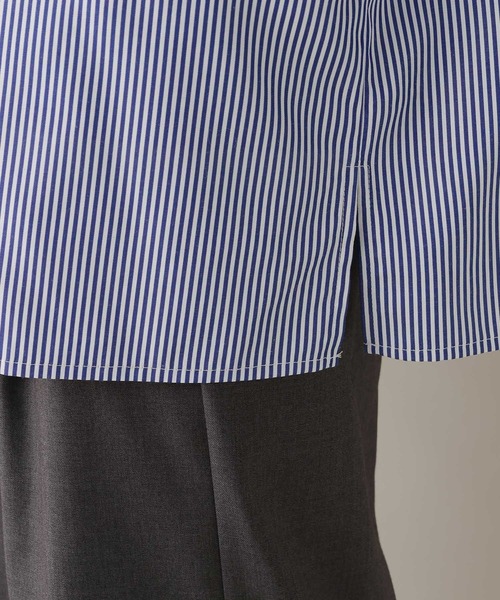 RAGEBLUE（レイジブルー）の「カラーストライプシャツ（シャツ/ブラウス・レディース・ネイビー/ピンク/グリーン・FREE）」の20枚目の写真