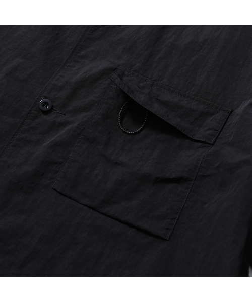 MOIF（モイフ）の「[SS25] WEEKEND HALF SHIRT / BLACK（シャツ/ブラウス・メンズ・その他・S/M/L）」の7枚目の写真