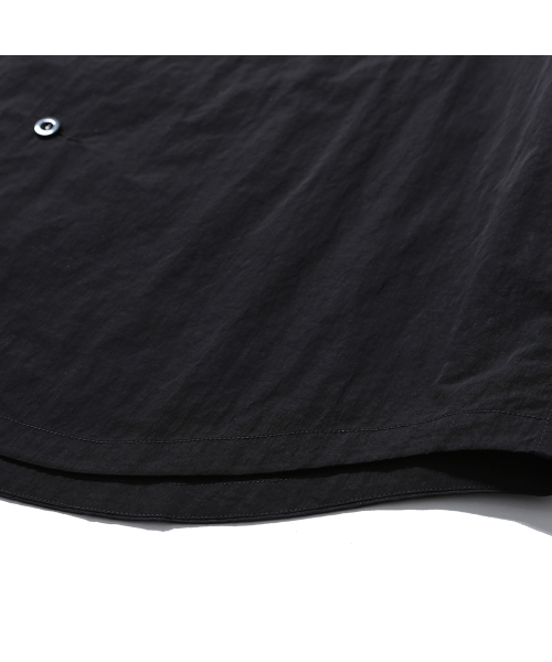MOIF（モイフ）の「[SS25] WEEKEND HALF SHIRT / BLACK（シャツ/ブラウス・メンズ・その他・S/M/L）」の9枚目の写真