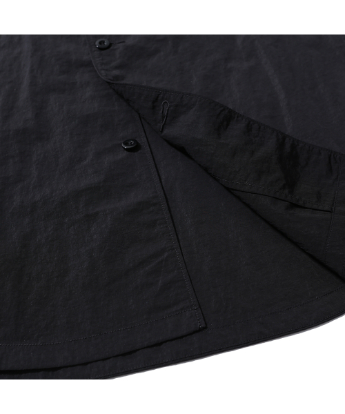 MOIF（モイフ）の「[SS25] WEEKEND HALF SHIRT / BLACK（シャツ/ブラウス・メンズ・その他・S/M/L）」の10枚目の写真