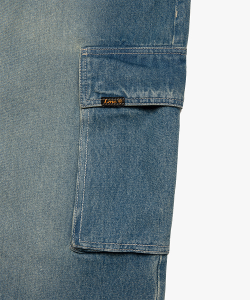 LMCの「LOOSE FIT DENIM CARGO PANTS vintage blue(デニムパンツ・レディース・その他・S/M/L)」の5枚目の写真
