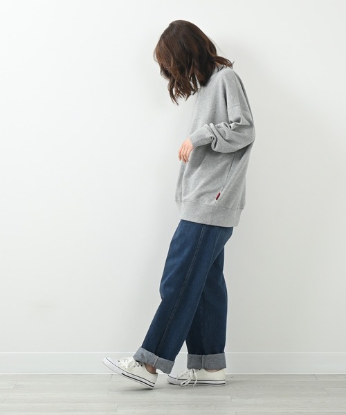 Felt-Maglietta（フェルトマリエッタ）の「[ROUXDI PERFE ルゥディパフィー]日本製バックプリントトレーナー（スウェット・メンズ・グレー/チャコール/ホワイト・MEDIUM/X-LARGE）」の20枚目の写真