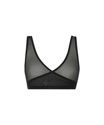 WELLBEING EXPRESS（ウェルビーイングエクスプレス）の「WBE Mesh Bra Black（ブラジャー）」