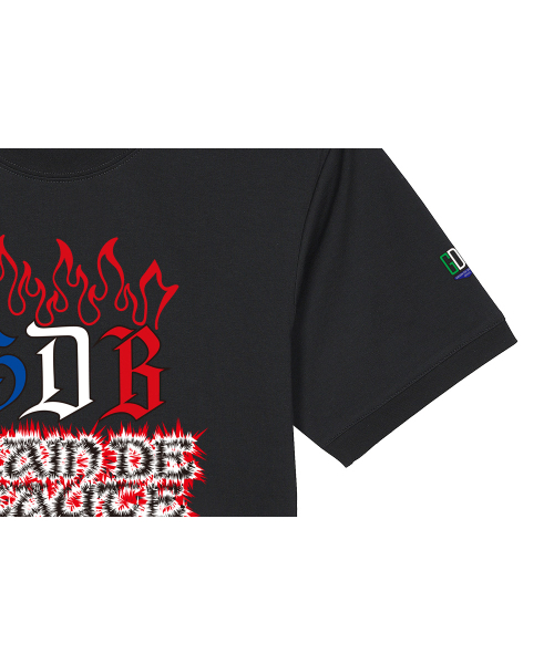 GRAIN DE BEAUTE（グランデボーテ）の「ORIGINAL 1992 T-SHIRT 02 [BLACK]（Tシャツ/カットソー・レディース・ブラック・S/M/L/XL）」の5枚目の写真
