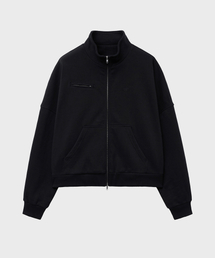 THE ANTI PLATFORM（ディアンチプラットフォーム）の「ビッグダディトラックジャケット（ブラック）（ナイロンジャケット）」