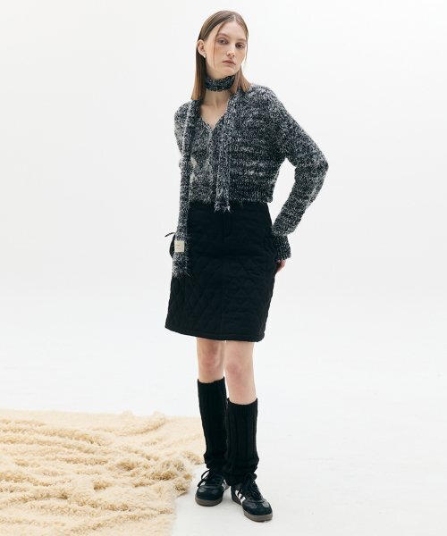 LARTIGENT(ラーティゼン)の「LX QUILTING SKIRT(BLACK)(スカート・レディース・その他・M)」の2枚目の写真