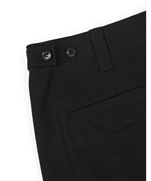LORES（ロアス）の「Regular Chino Pant - Black（その他パンツ・レディース・その他・M/L）」の5枚目の写真