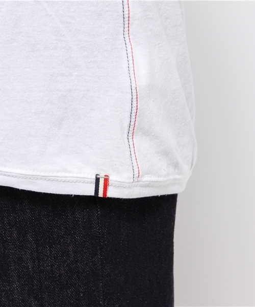 HILFIGER DENIM（ヒルフィガーデニム）の「ベーシックワンポイントTシャツ（Tシャツ/カットソー・レディース・ホワイト/グレー/グレー系その他/ネイビー/レッド・X-SMALL/SMALL/MEDIUM）」の11枚目の写真