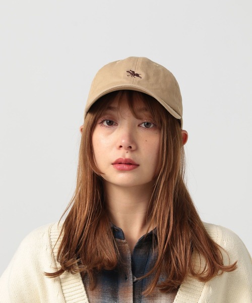 POLO CHAMPS（ポロチャンプス）の「【POLO CHAMPS(ポロチャンプス)】ロゴ刺繍キャップ（キャップ・レディース・ブラウン/ベージュ/ネイビー・FREE）」の10枚目の写真