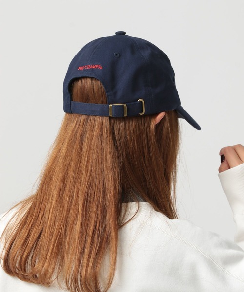 POLO CHAMPS（ポロチャンプス）の「【POLO CHAMPS(ポロチャンプス)】ロゴ刺繍キャップ（キャップ・レディース・ブラウン/ベージュ/ネイビー・FREE）」の13枚目の写真