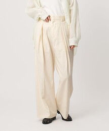 BEAUTY&YOUTH UNITED ARROWS | コットンチノ 2タック ワイドパンツ(チノパンツ)