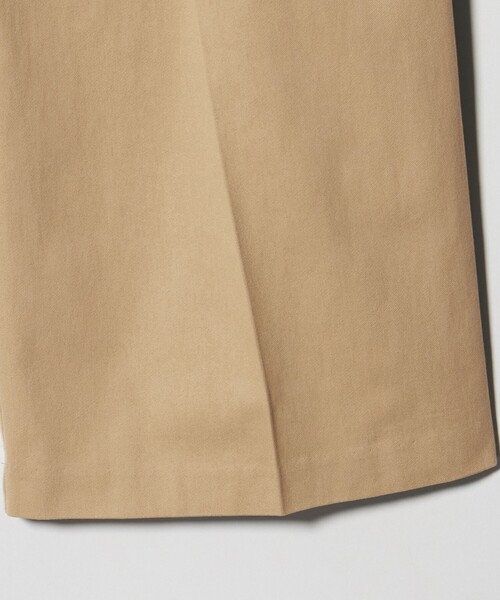 BEAUTY&YOUTH UNITED ARROWS（ビューティーアンドユースユナイテッドアローズ）の「コットンチノ 2タック ワイドパンツ（チノパンツ・レディース・ベージュ/オフホワイト・S/M/XS）」の18枚目の写真
