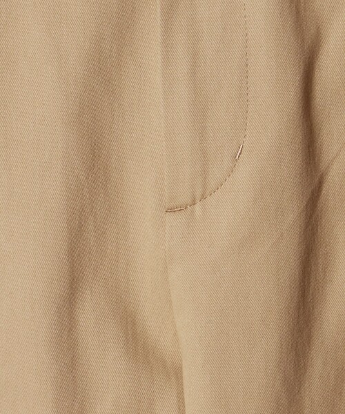 BEAUTY&YOUTH UNITED ARROWS（ビューティーアンドユースユナイテッドアローズ）の「コットンチノ 2タック ワイドパンツ（チノパンツ・レディース・ベージュ/オフホワイト・S/M/XS）」の19枚目の写真