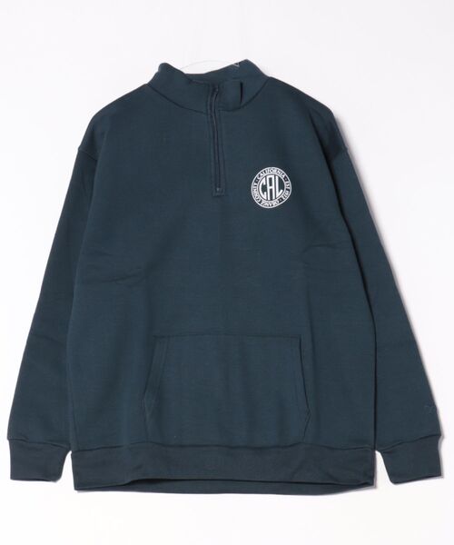 Ocean Pacific(オーシャンパシフィック)の「【OP/オーピー】レディース スウェット ハーフジップトレーナー スタンドカラー(スウェット・レディース・アイボリー/ヘザーグレー/チャコールグレー/ネイビー・MEDIUM/X-LARGE/LARGE)」の6枚目の写真