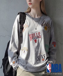 antiqua（アンティカ）の「NBA公式 ロゴ刺繍 ロンT（Tシャツ/カットソー）」
