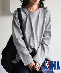 antiqua（アンティカ）の「NBA公式 ロゴ刺繍 ロンT（Tシャツ/カットソー）」
