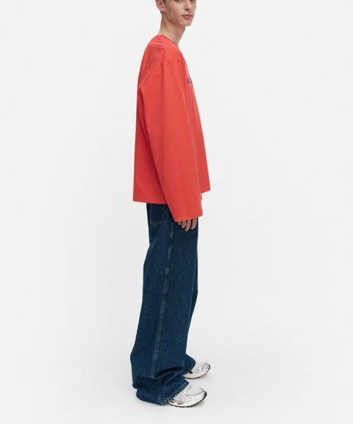 marimekko(マリメッコ)の「【kioski】 Nippa Logo / shirt(Tシャツ/カットソー・レディース・レッド・SMALL/LARGE/X-SMALL/MEDIUM/X-LARGE)」の7枚目の写真