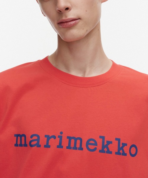 marimekko(マリメッコ)の「【kioski】 Nippa Logo / shirt(Tシャツ/カットソー・レディース・レッド・SMALL/LARGE/X-SMALL/MEDIUM/X-LARGE)」の9枚目の写真