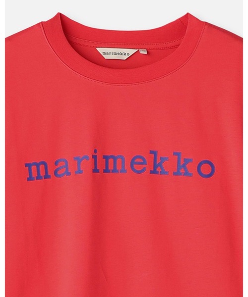 marimekko(マリメッコ)の「【kioski】 Nippa Logo / shirt(Tシャツ/カットソー・レディース・レッド・SMALL/LARGE/X-SMALL/MEDIUM/X-LARGE)」の12枚目の写真