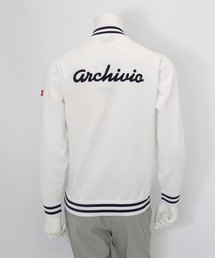 archivio（アルチビオ）の「＜MENS>バック刺繍ニットブルゾン（ブルゾン）」