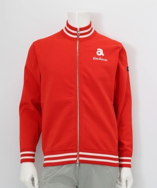 archivio(アルチビオ)の「<MENS>バック刺繍ニットブルゾン(ブルゾン・メンズ・レッド/ネイビー/ライトブルー/ホワイト・M/L)」の14枚目の写真