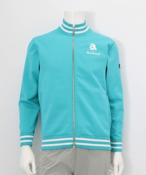 archivio(アルチビオ)の「<MENS>バック刺繍ニットブルゾン(ブルゾン・メンズ・レッド/ネイビー/ライトブルー/ホワイト・M/L)」の17枚目の写真