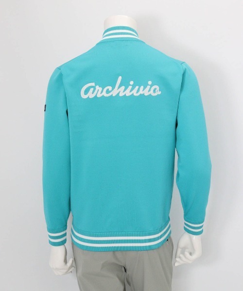 archivio(アルチビオ)の「<MENS>バック刺繍ニットブルゾン(ブルゾン・メンズ・レッド/ネイビー/ライトブルー/ホワイト・M/L)」の19枚目の写真