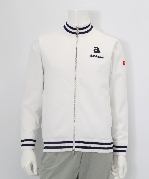 archivio(アルチビオ)の「<MENS>バック刺繍ニットブルゾン(ブルゾン・メンズ・レッド/ネイビー/ライトブルー/ホワイト・M/L)」の13枚目の写真