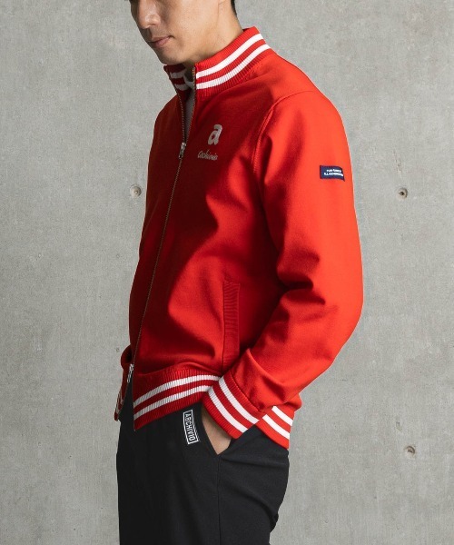 archivio(アルチビオ)の「<MENS>バック刺繍ニットブルゾン(ブルゾン・メンズ・レッド/ネイビー/ライトブルー/ホワイト・M/L)」の5枚目の写真